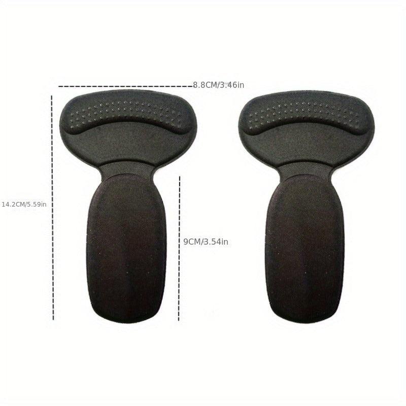 T-Shaped Heel Patch for Women's High Heels - Anti-Wear & Anti-Drop - One Size