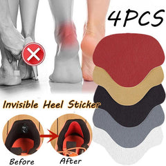 4PCS Invisible Sneaker Running Shoes Self Adhesive Anti Dropping Heel Pads