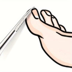 3pcs Stainless Steel Ingrown Toenail Tool Kit Nail Pedicure Tool