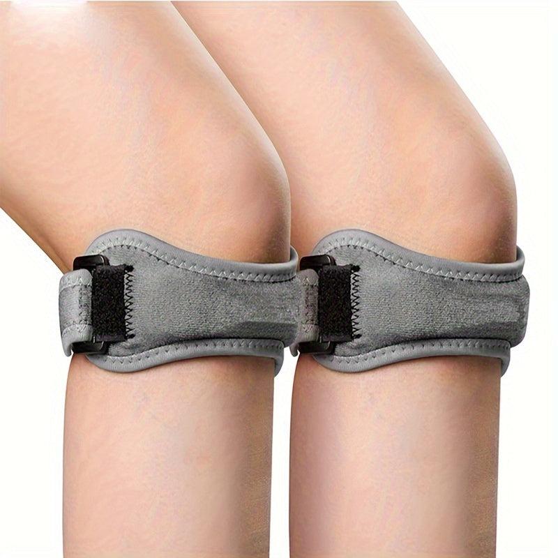 2PCS Sports Knee Patellar Strap Outdoor Cycling Mountain Climbing Protection