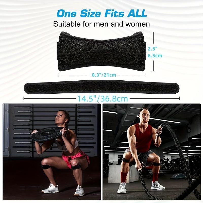 2PCS Sports Knee Patellar Strap Outdoor Cycling Mountain Climbing Protection