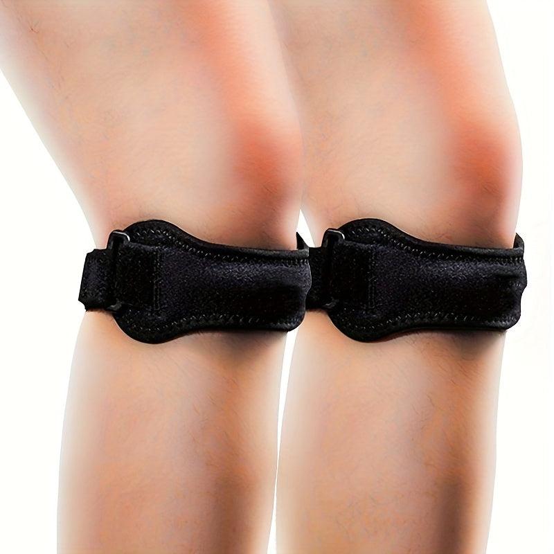2PCS Sports Knee Patellar Strap Outdoor Cycling Mountain Climbing Protection