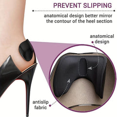 Heel Cushion Pads Heel Grips Women Men Shoe Inserts Liners Shoe Fill