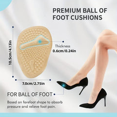 Metatarsal Pads Ball Of Foot Cushions Non Slip High Heel Inserts Women