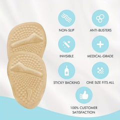Metatarsal Pads Ball Of Foot Cushions Non Slip High Heel Inserts Women