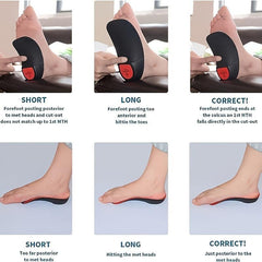 Arch Support Insoles For Plantar Fasciitis Heel Spur 3 4 Firm Orthopedic Inserts