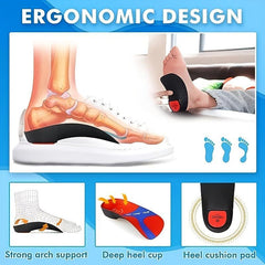Arch Support Insoles For Plantar Fasciitis Heel Spur 3 4 Firm Orthopedic Inserts