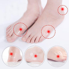 Waterproof Heel Stickers Invisible Anti-wear Foot Skin Stickers for High Heels