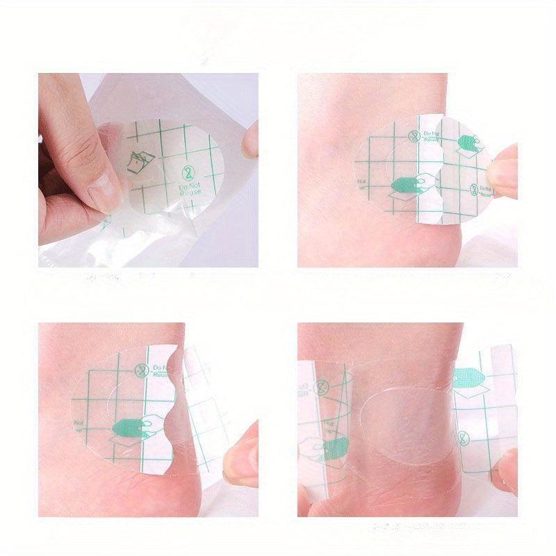 Waterproof Heel Stickers Invisible Anti-wear Foot Skin Stickers for High Heels