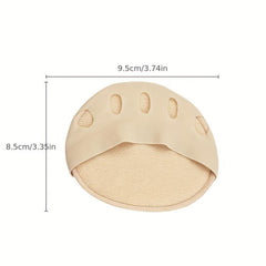 4D Forefoot Pads Toe Socks Half foot Socks For High Heels