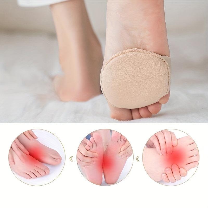 4D Forefoot Pads Toe Socks Half foot Socks For High Heels