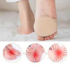4D Forefoot Pads Toe Socks Half foot Socks For High Heels