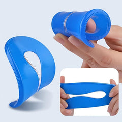 1pair U-shaped Heel Pad Gel Shock-absorbing Insole Anti-slip Self-adhesive