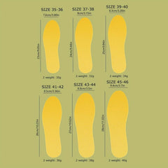 Ultra Thin Leather Insoles Soft Sole Non-Slip Breathable Odor-Resistant