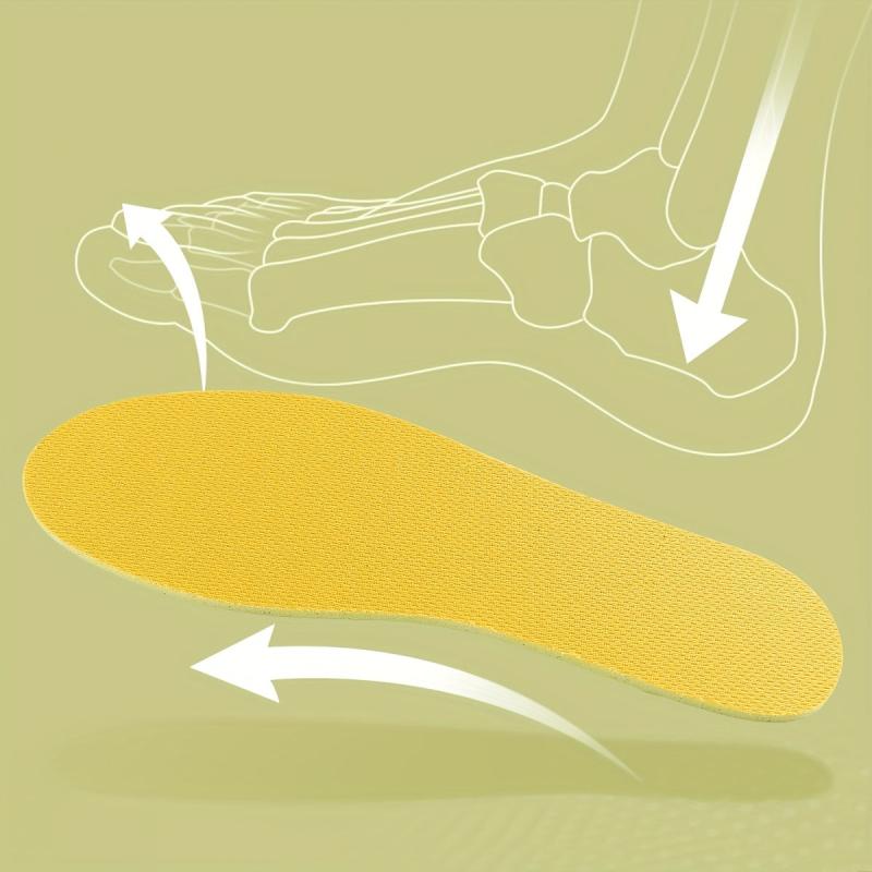 Ultra Thin Leather Insoles Soft Sole Non-Slip Breathable Odor-Resistant