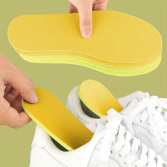 Ultra Thin Leather Insoles Soft Sole Non-Slip Breathable Odor-Resistant