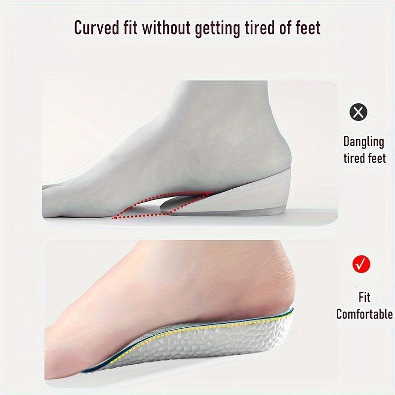 Heightened Insole Men's Women's Invisible Heightening Pad Foot Arch Support