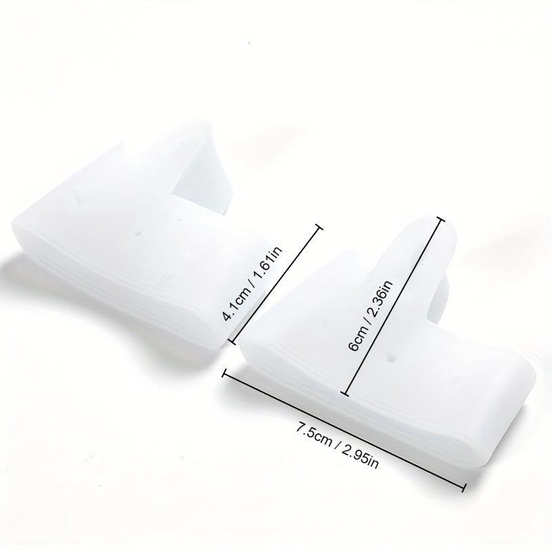 10pcs Silicone Toe Sleeve Foot Protection Ballet High Heels Hallux Valgus Gel