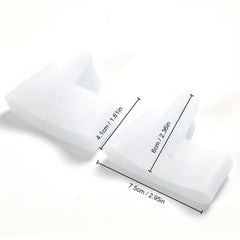10pcs Silicone Toe Sleeve Foot Protection Ballet High Heels Hallux Valgus Gel