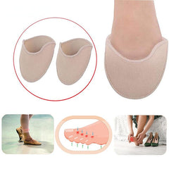 2pair Toe Pads Knitted Fabric Toe Cover for Ballet Dance Pointe Shoes