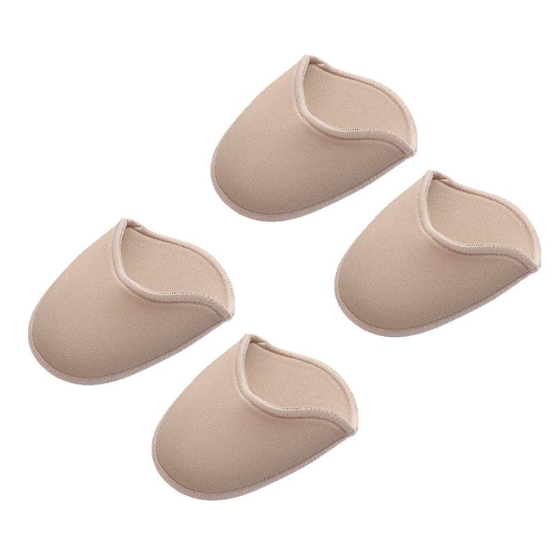 2pair Toe Pads Knitted Fabric Toe Cover for Ballet Dance Pointe Shoes