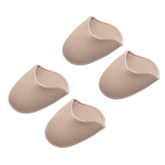2pair Toe Pads Knitted Fabric Toe Cover for Ballet Dance Pointe Shoes