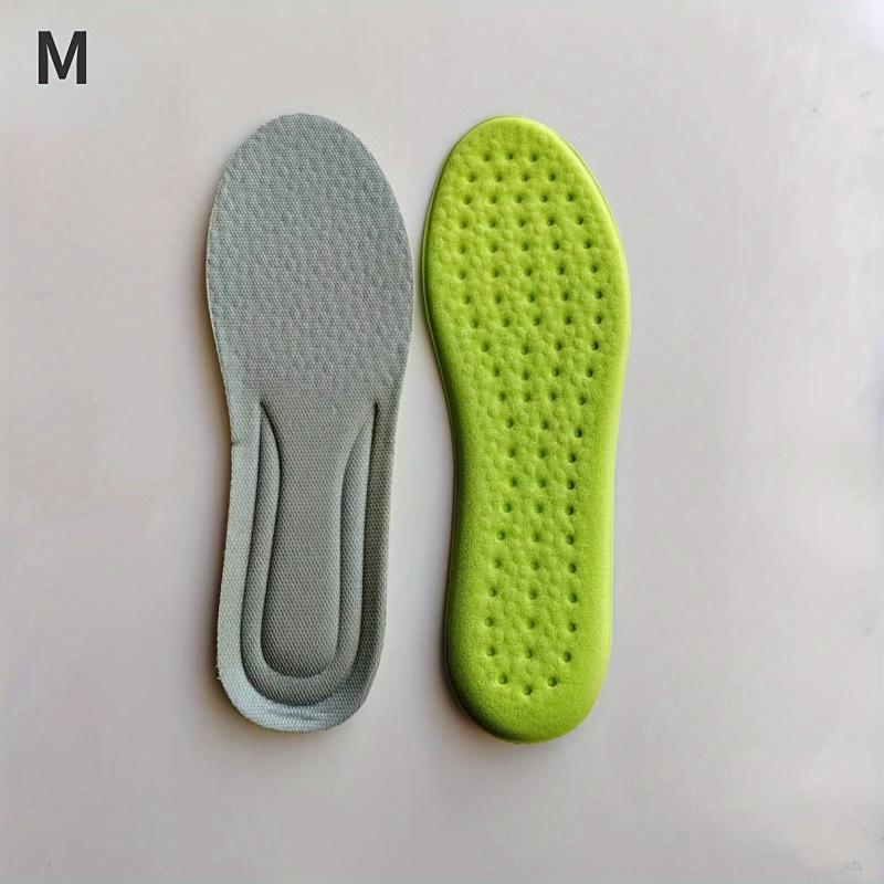 2pcs Soft Anti-odor Insoles for Men & Women Shock Absorption Sweat Absorption