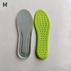 2pcs Soft Anti-odor Insoles for Men & Women Shock Absorption Sweat Absorption