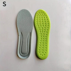 2pcs Soft Anti-odor Insoles for Men & Women Shock Absorption Sweat Absorption
