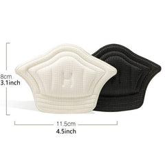 2pcs Heel Pads for Sport Shoes Adjustable Size Antiwear Feet Pad