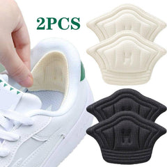 2pcs Heel Pads for Sport Shoes Adjustable Size Antiwear Feet Pad
