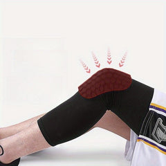 1pc Bball Volleyball Knee Pads Support Leg Sleeve Brace Sport Kneepad Equip