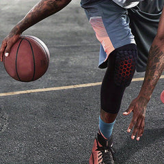 1pc Bball Volleyball Knee Pads Support Leg Sleeve Brace Sport Kneepad Equip