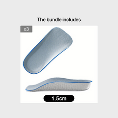 Plantar Fasciitis Arch Support Insoles - Non Slip Shoe Inserts