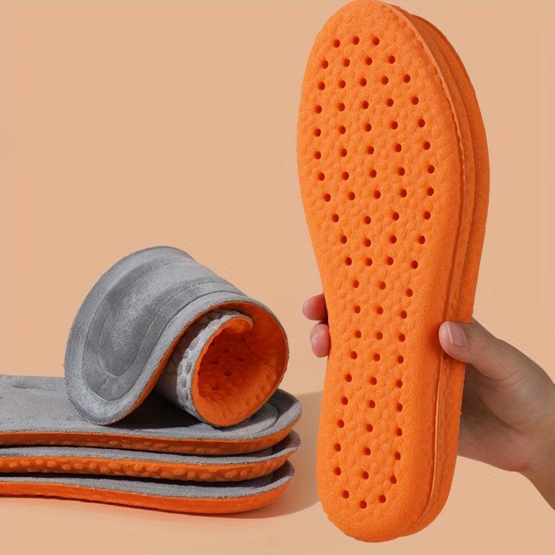 Warm Plush Insoles - Shock Absorption, Cushioned Comfort