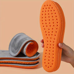 Warm Plush Insoles - Shock Absorption, Cushioned Comfort