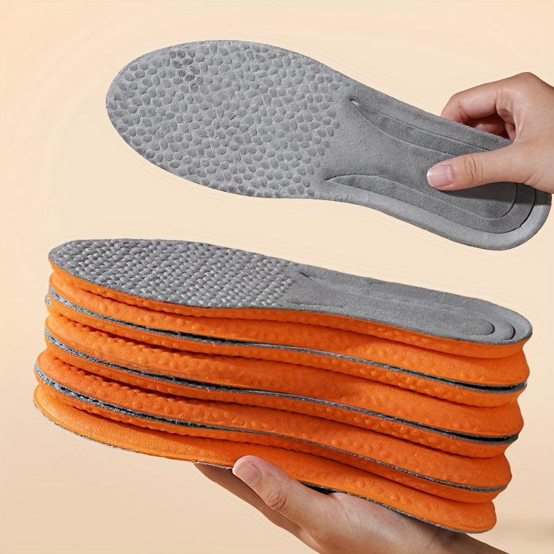 Warm Plush Insoles - Shock Absorption, Cushioned Comfort