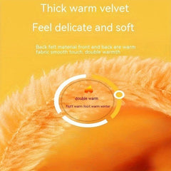 Plush Thermal Insoles for Autumn/Winter Sports Shoes
