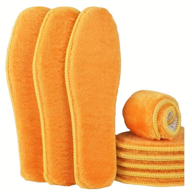 Plush Thermal Insoles for Autumn/Winter Sports Shoes