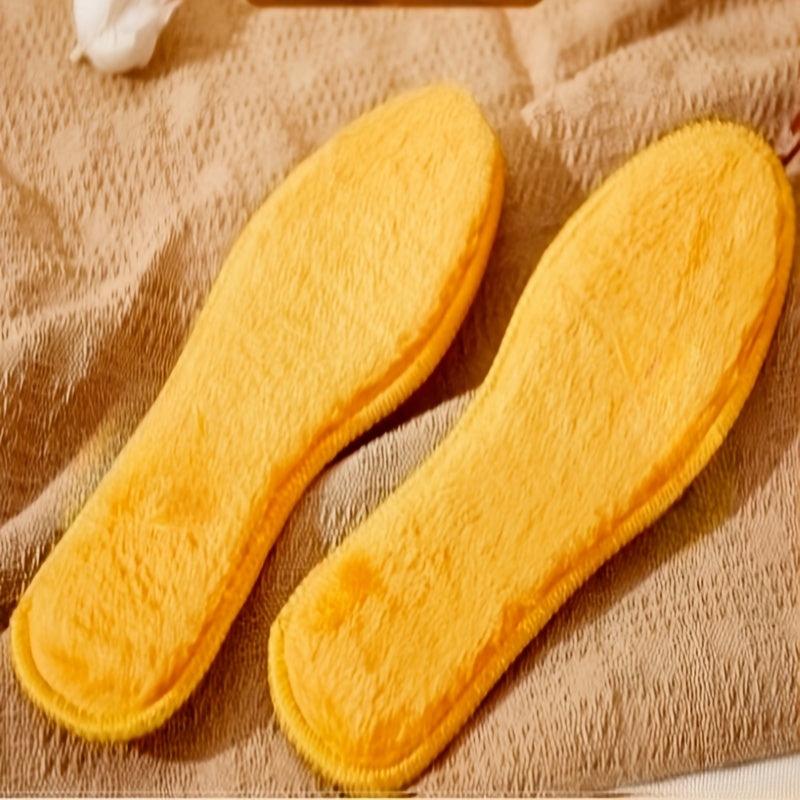 Plush Thermal Insoles for Autumn/Winter Sports Shoes