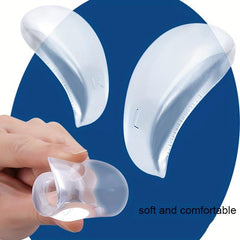 Flat Arch Support Gel Arch Pads - Invisible Shock Absorbing Half Pads