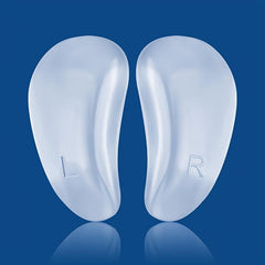 Flat Arch Support Gel Arch Pads - Invisible Shock Absorbing Half Pads
