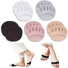 5 Pairs Foot Pads Foot Pads Men's And Women's Invisible Socks