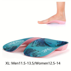 Orthotics Shoe Insoles High Arch Supports Deep Heel Cup Inserts