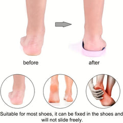 Orthotics Shoe Insoles High Arch Supports Deep Heel Cup Inserts