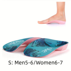 Orthotics Shoe Insoles High Arch Supports Deep Heel Cup Inserts
