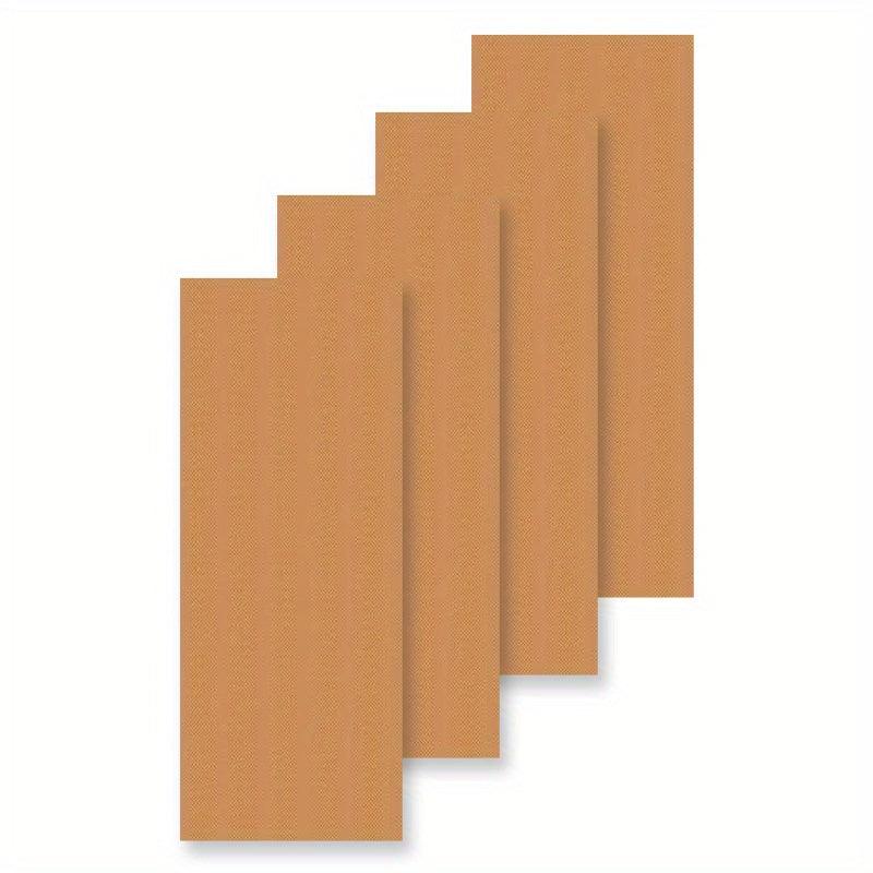 4pcs Shoe Sole Protector Non-Slip Self-Adhesive Silicone Grip Pad