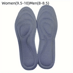 5D Memory Foam Orthopedic Insole Men/Women Nano Deodorant Insole