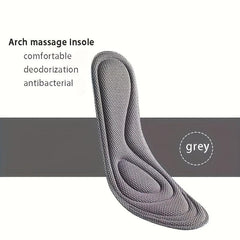 5D Memory Foam Orthopedic Insole Men/Women Nano Deodorant Insole