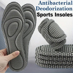 5D Memory Foam Orthopedic Insole Men/Women Nano Deodorant Insole